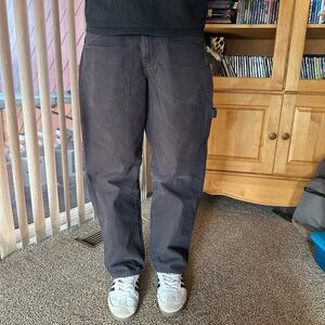 Dickies Men's Dark Gray Relaxed Jeans